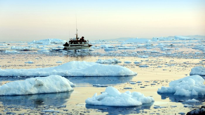 El hielo ártico que desaparece abre el camino al gas natural