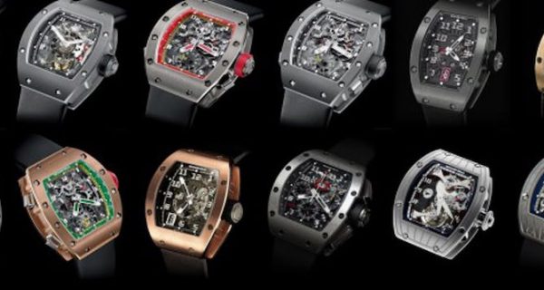 Los 10 relojes más caros de Richard Mille