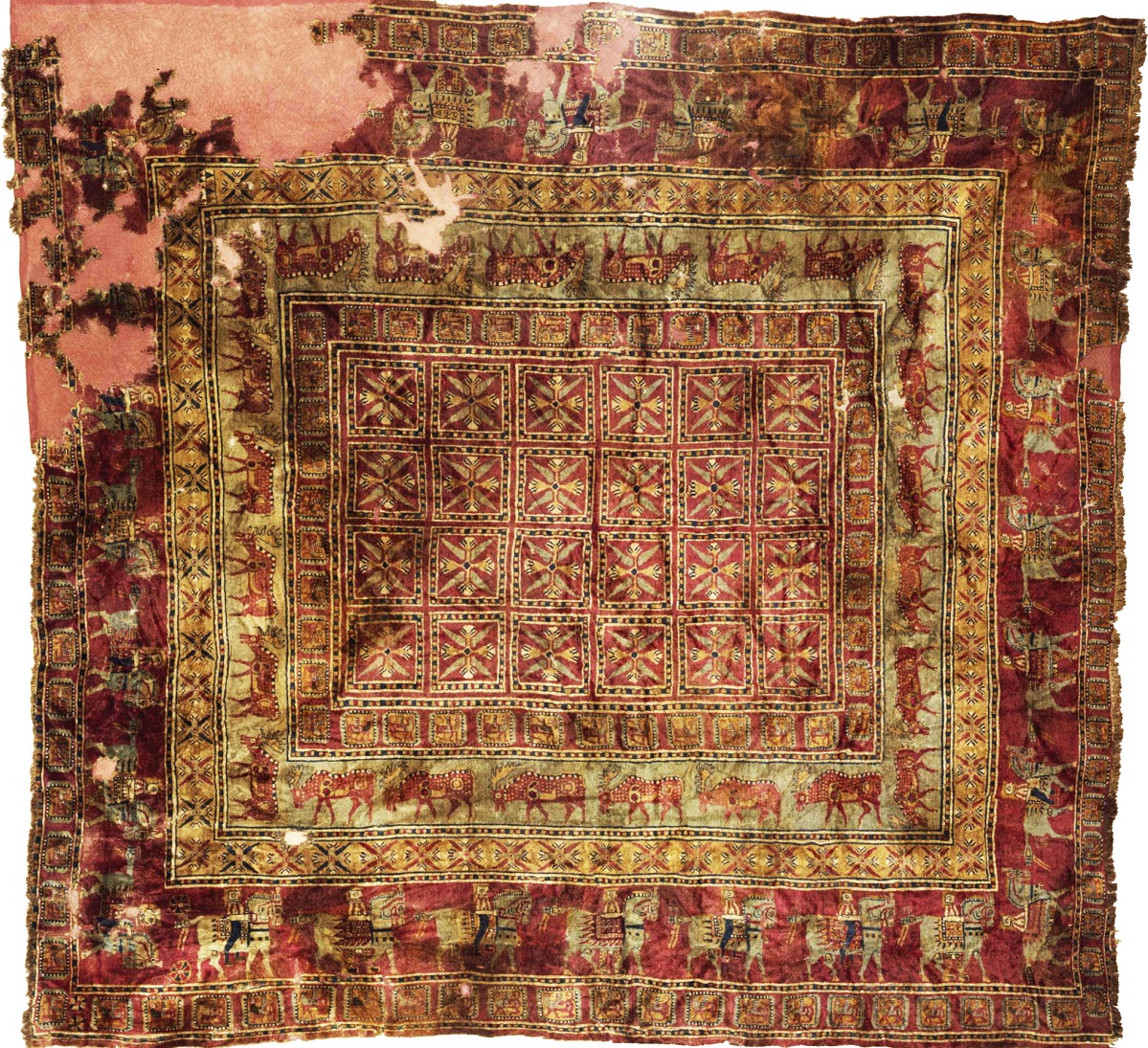 Revelado el secreto de la famosa alfombra Pazyryk