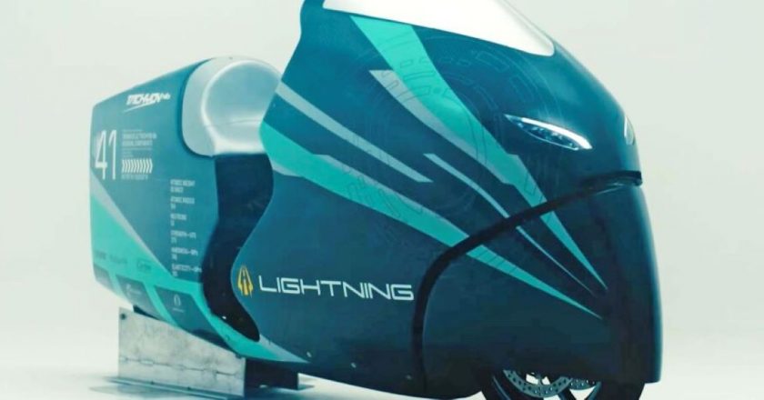 La moto de niobio que viene del futuro corre a más de 400 km/h