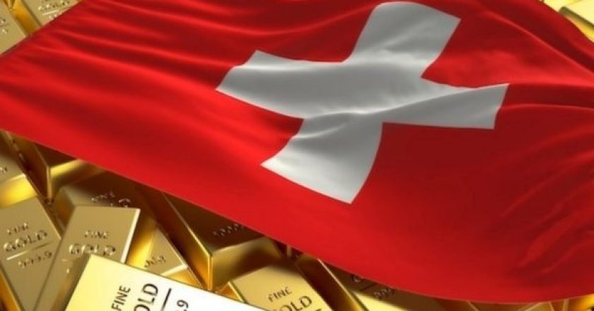oro en Suiza