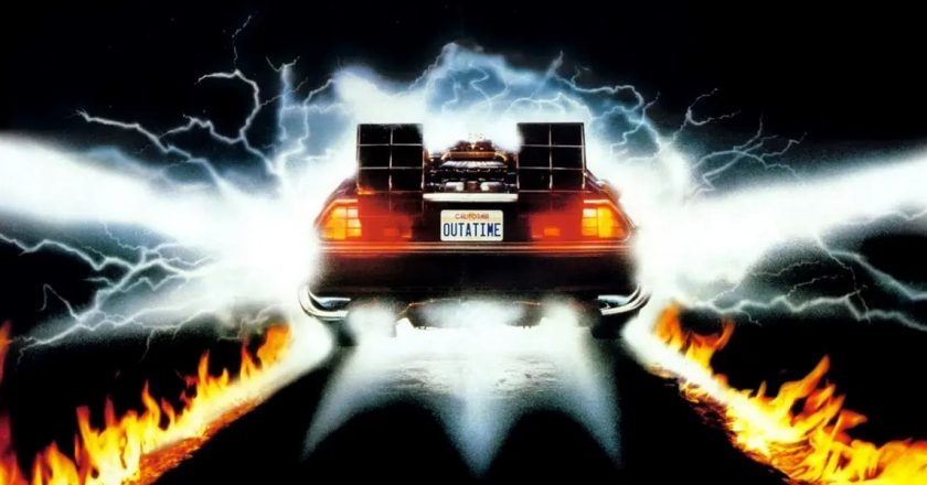 El DeLorean de "Regreso al Futuro: "