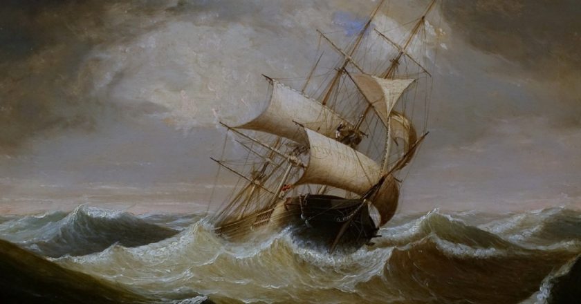 Velero en la tormenta