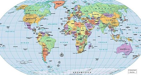 Mapa del mundo