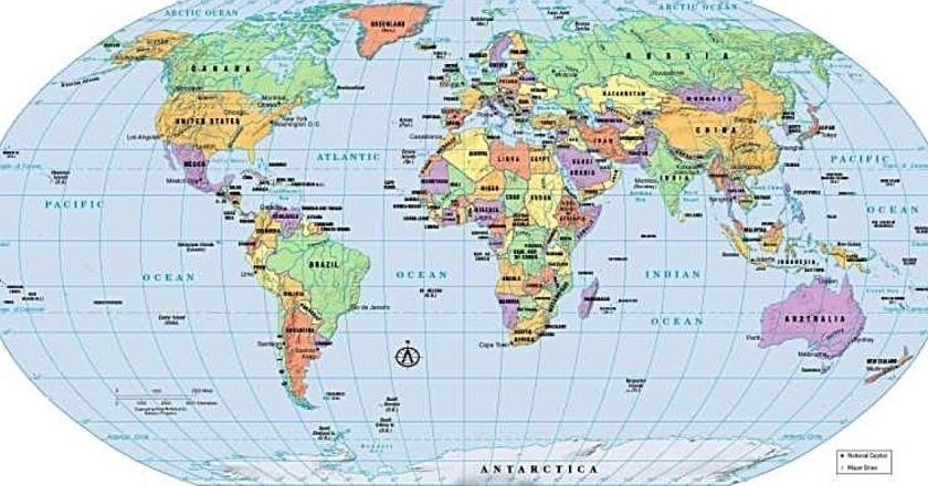 Mapa del mundo