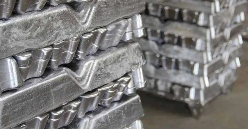 Lingotes de aluminio 99,7