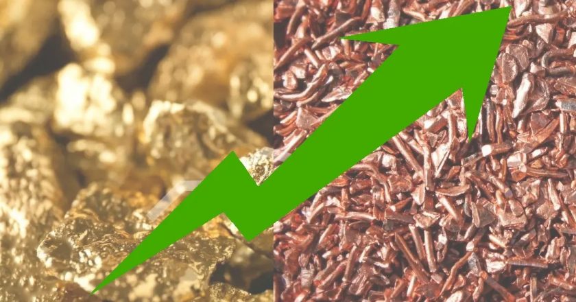 Previsiones sobre el oro y el cobre