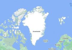 Mapa de Groenlandia