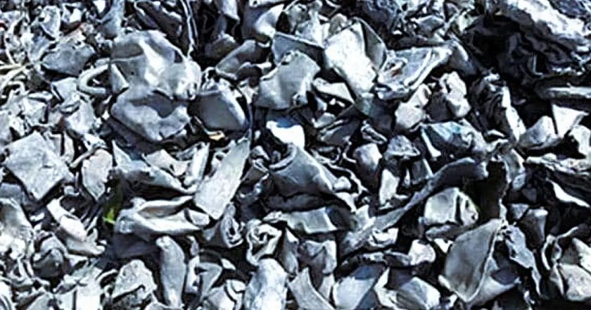 Chatarra flotada de aluminio