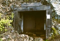 Una vieja mina de oro.