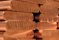 Barras de cobre