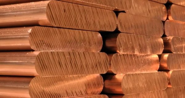 Barras de cobre