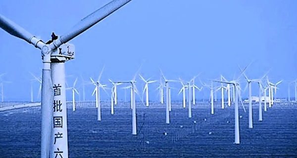 Parque eólico en China